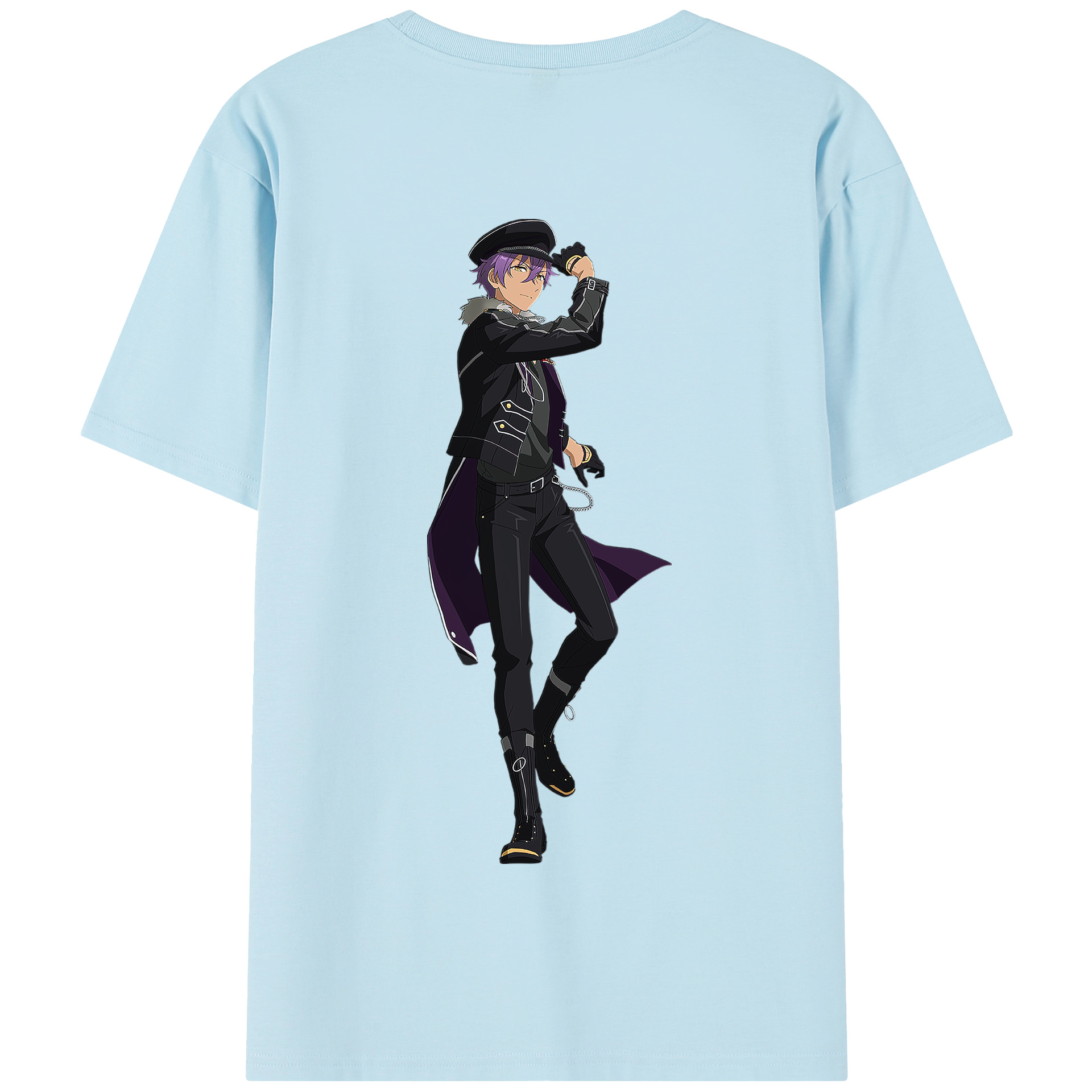 （画像用） あんさんぶるスターズ! Ensemble Stars 綿100％半袖Tシャツ（背面プリント）